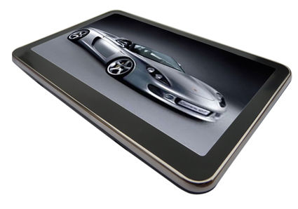 2011 Yeni 5.0 inç Otomobil GPS Navigatör Sistemi V5001 Dahili Bluetooth,Mp3/Mp4 çalar, Dijital Ekran Dokunmatik Ekran